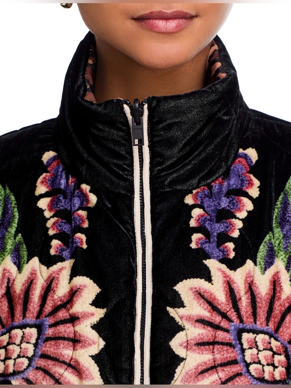 FARM Rio Reversible Marvelous Garden Puffer Jacket - Picture 6 of 15